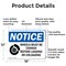 Signmission Wheels Must Be Chocked Before Loading OSHA Notice Sign, Aluminum, 18in W x 12in L, 2PK OS-2PACK-NS-A-1218-L-16906 - alternate 7